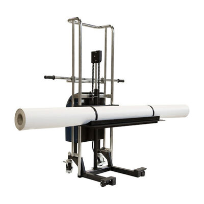 Sinolift EFM roll and reel material stacker - simple manual operation