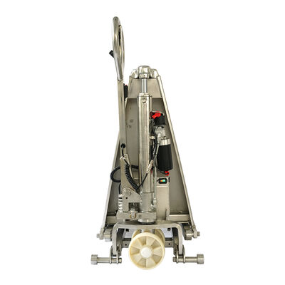 SINOLIFT EHLT15S-I Stainless Steel High Lift Hydraulic Pallet Truck | 304 Stainless Steel | 800mm Max Lift | Electric & Manual Mode | For Food, Chemical, Medical Industries