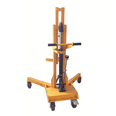 DTF450-1 Foot-Operated Hydraulic Drum Truck (Adjustable Support Legs)